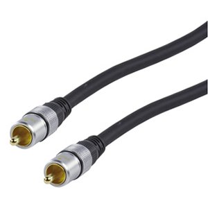 CABLE COAXIAL RCA  RCA DIGITAL DOBLE BLINDADO ORO 15m