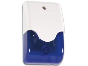 SIRENA  ESTROBOSCOPIO AZUL EN CAJA  LED AVISADOR ALARMA