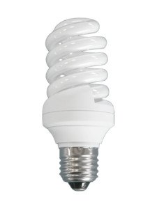 BOMBILLA BAJO CONSUMO CLASE A E27 20W 6400K LUZ DIA