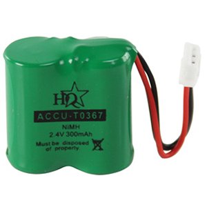 PILAS RECARGABLES 24V 300mAh TELEFONO CABLE TERMINAL