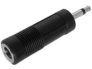 ADAPTADOR CONVERTIDOR  JACK HEMBRA MONO 635mm  JACK MACHO MONO 35mm