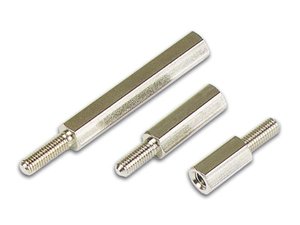 SEPARADOR HEXAGONAL DE METAL 5mm M3  MACHO  HEMBRA PARA PLACAS