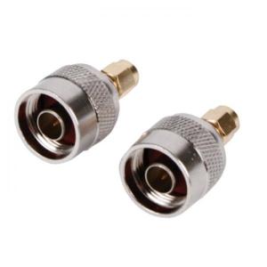 ADAPTADOR WIFI CONECTOR SMA MACHO  N MACHO BAADO ORO