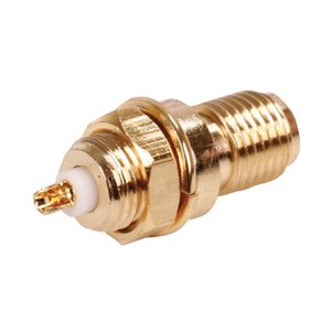 CONECTOR WIFI ADAPTADOR SMA HEMBRA SOLDAR BAADO ORO