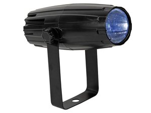 MINI FOCO CON LED 3W Y LENTES DE COLORES DE RECAMBIO HAZ DE LUZ AJUSTABLE