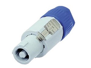 CONECTOR NEUTRIK POWERCON GRIS 3 PINES ENTRADA DE CORRIENTE