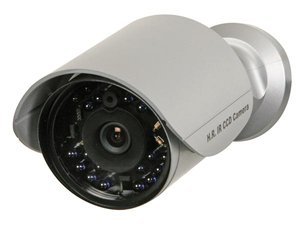 CAMARA A COLOR DE ALTA RESOLUCION CON 21 LEDs IR VISION NOCTURNA INFRARROJOS