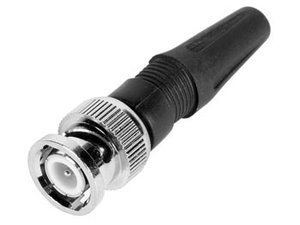 CONECTOR BNC MACHO CON CONEXION POR TORNILLO