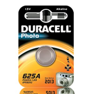 PILA BOTON DURACELL ALKALINA 625 A 15 V