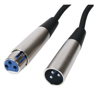 CABLE MICROFONO PROF XLR MACHO 3P  XLR HEMBRA 3P 6m