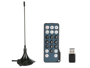 MINI RECEPTOR DE TDT TELEVISION DIGITAL CON CONEXION USB PC PORTATIL CON MANDO