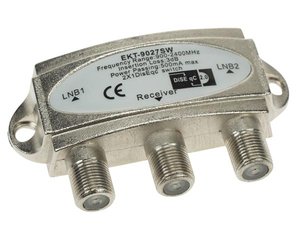 CONMUTADOR DE SEAL SATELITE DISEqC PARA 2 LNBs 2 x 1