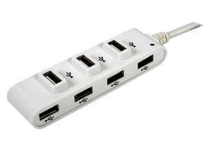 HUB USB 20 ALTA VELOCIDAD 7 PUERTOS 1m CABLE 5V LADRON