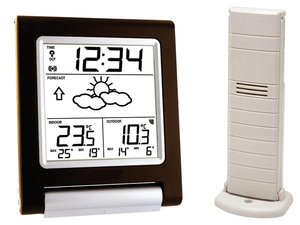 ESTACION METEOROLOGICA CON SENSOR DE TEMPERATURA EXTERIOR INALAMBRICO