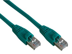 CABLE DE RED PATCH FTP BLINDADO RJ45 CAT 5E 100Mbps  LONGITUD 3 m