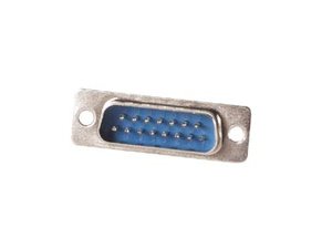 CONECTOR PARA CHASIS EMPOTRAR SUBD MACHO 15 CONTACTOS ALTA DENSIDAD