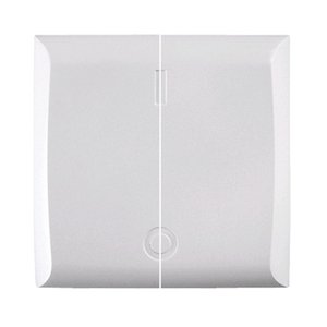 INTERRUPTOR INALAMBRICO 2 CANALES PARED BLANCO 50m