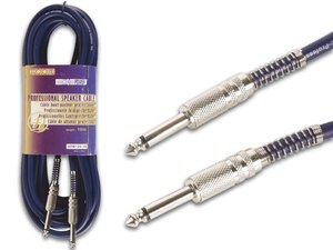 CABLE PARA ALTAVOZ PROFESIONAL  JACK MONO 635mm  JACK MONO 635mm  15 m