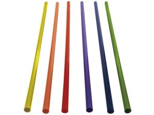 FILTRO DE PVC PARA TUBO FLUORESCENTE T9 36W  40W AMARILLO