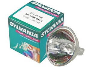 BOMBILLA HALOGENA SYLVANIA 250W 24V ELC LONG LIFE GX53