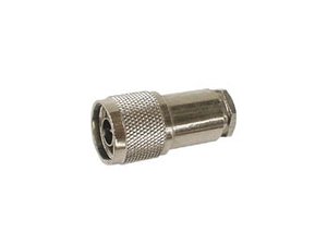 CONECTOR N MACHO PARA RG213U ROSCADO NIQUELADO 91mm DE NIQUEL