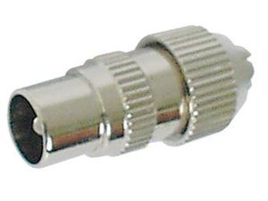 CONECTOR PARA TV DE METAL METALICO MACHO 95mm  23mm