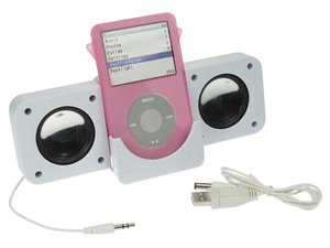 JUEGO DE ALTAVOCES PORTATILES PLEGABLES CON FORMA DE CUBO 2W PARA IPOD  MP3