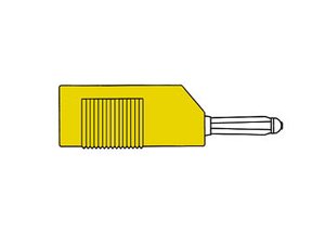 BANANA 4mm CONEXION CABLE TRANSVERSAL TORNILLO BSB 20K