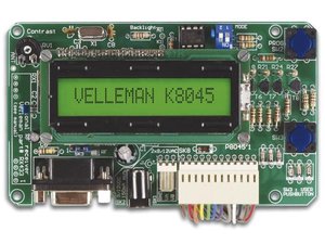 TABLON DE MENSAJES PROGRAMABLE 8 ENTRADAS LCD  INTERFACE