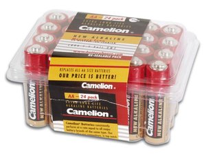 PILA ALCALINA AA 15V 2600mAh  24 UNIDADES BLISTER CAJA