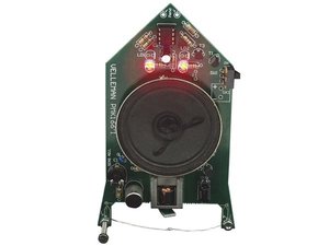 FANTASMA ANIMADO ALTAVOZ REACCIONA A RUIDOS MANDO A DISTANCIA DOS BOTONES EN KIT