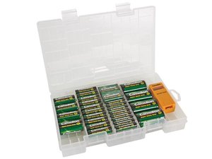 JUEGO PROMOCIONAL CON PILAS VARIAS VARIADAS  COMPROBADOR PILAS TESTER