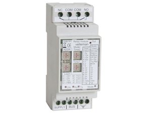 MODULO RELE CON TEMPORIZADOR DE 1 CANAL CARRIL RAIL DIN