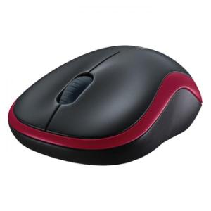 RATON INALAMBRICO 24GHz USB ROJO  NEGRO  LOGITECH  M185R