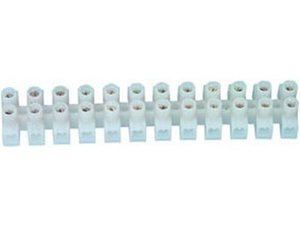 REGLETA CONEXION 41A57A 10mm 12 ELEMENTOS BLANCA 