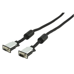 CABLE DE EXTENSION VGA MACHO  VGA HEMBRA NEGRO 10m