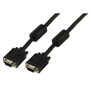 CABLE VGA MACHO HD15p  VGA MACHO HD15p 10m NEGRO