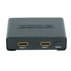 CONMUTADOR HDMI DE 2 PUERTOS NEGRO COMPATIBLE HDMI 13