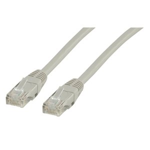 CABLE RED UTP CAT6 RJ45 MACHO  RJ45 MACHO 3m GRIS