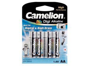 PILA ALCALINA DIGI AA  LR06 15V  4 UNIDADES  BLISTER