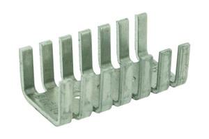 DISIPADOR TERMICO DE COLOR SIN ANODIZAR PARA TO220 