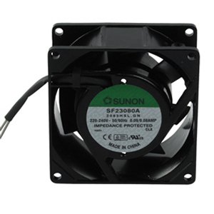 VENTILADOR 230Vca COJINETE LISO 80x80x38mm 2750rpm