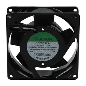 VENTILADOR 230Vca COJINETE LISO 92x92x25mm 2750rpm