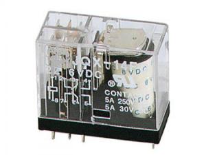 RELE VERTICAL 5A30VDC220VAC 2 x INVERSORES 6Vdc USO DIRECTO ARDUINO Y PIC