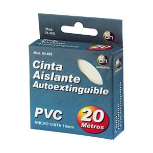 CINTA AISLANTE PROFESIONAL DE PVC AUTOEXTINGUIBLE 20m 