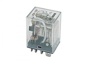 RELE ALTA POTENCIA 10A24VDC220VAC 2 x 12Vdc DOBLE CONTACTO HASTA 2200VA