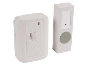 TIMBRE Y PULSADOR INALAMBRICO 4 MELODIAS SELECCIONABLES PARA EXTERIOR IP44