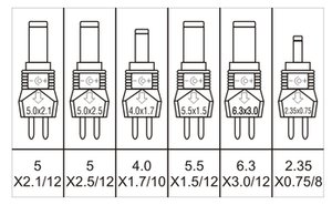 JUEGO 6 CONECTORES INCLUYE CONECTOR DE REPUESTO PARA MAYORIA DE TABLETS