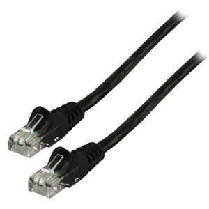 Cable de red UTP CAT 5e de 025m negro