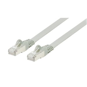 Cable de red plano FTP CAT6 de 020 m gris